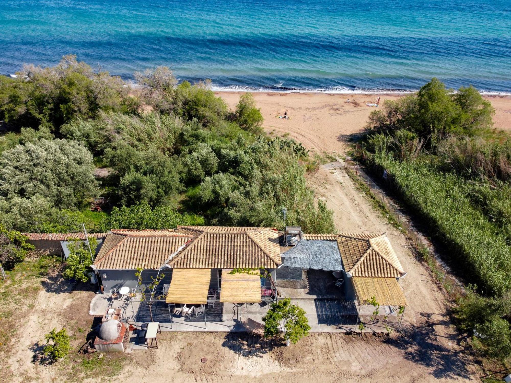 Summer House Right Next To The Sea Villa Koroni  Exterior photo